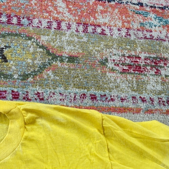 Vintage West Port Plaza 5K Run / Walk Against Cancer 1989 Screen Stars T-Shirt - Picture 10 of 11